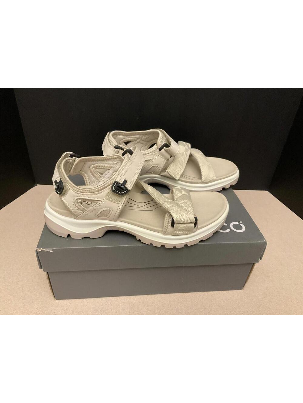 New! Womens Ecco Offroad Limestone Hiking Trail Sandals. Size US 8-8.5 (EU 39).